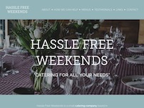Catering Company in Gloucestershire | Hassle Free Weekends